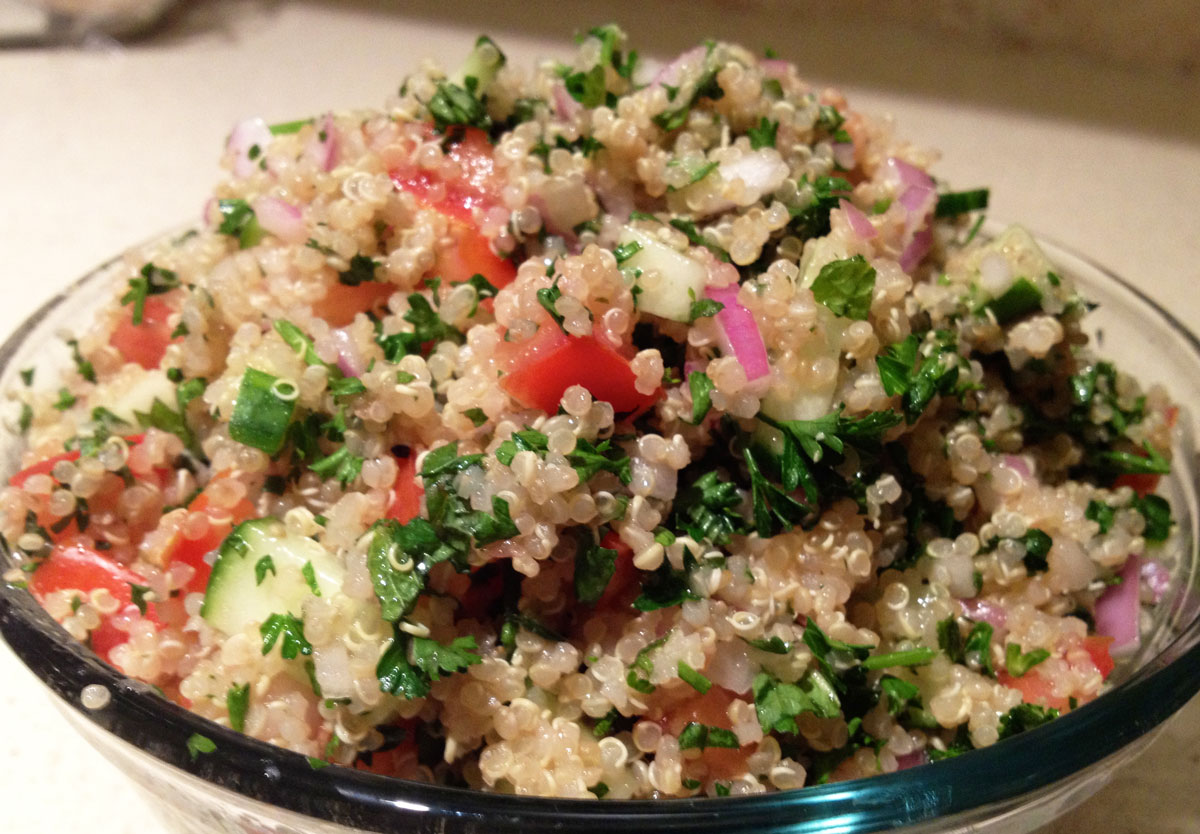 Quinoa Tabbouleh Salad | Hugs ‘n Kitchen