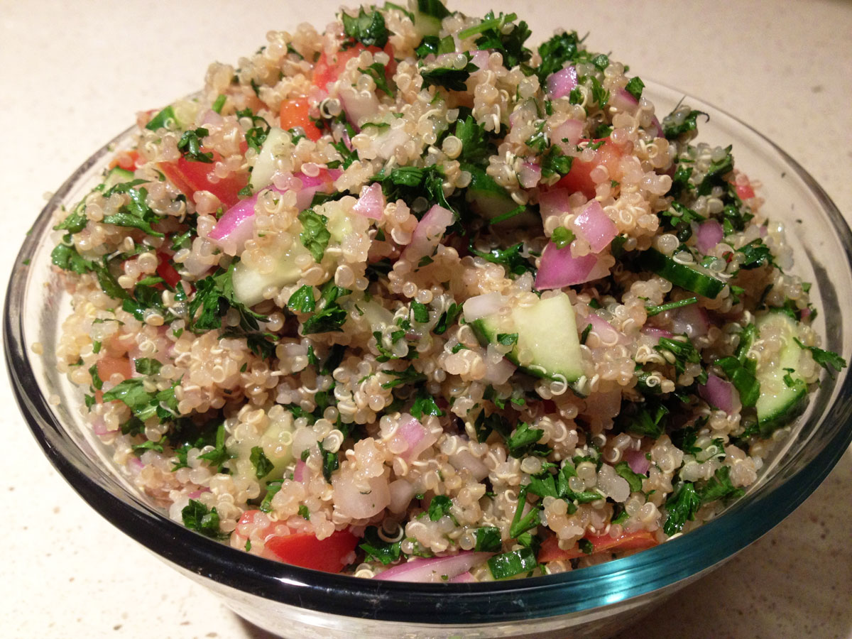 Quinoa Tabbouleh Salad | Hugs ‘n Kitchen